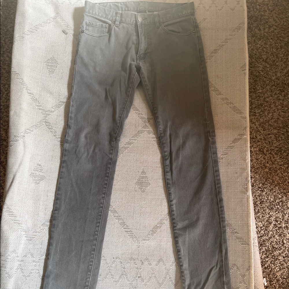 Armani Gray size 31R slim fit pants